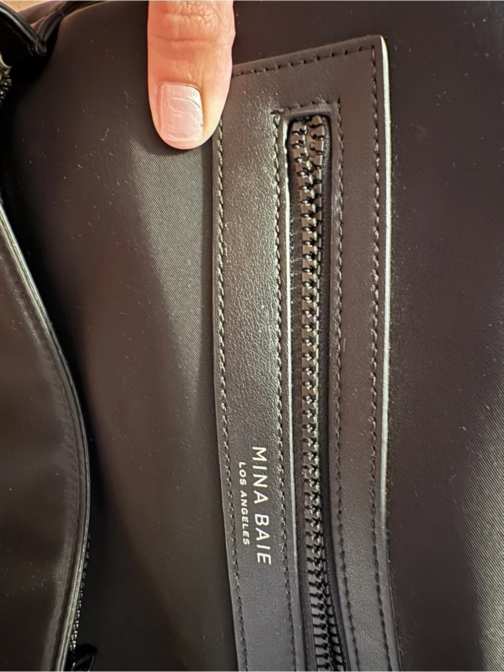 Mina Baie Black Women's Backpack – Sleek Everyday Carry